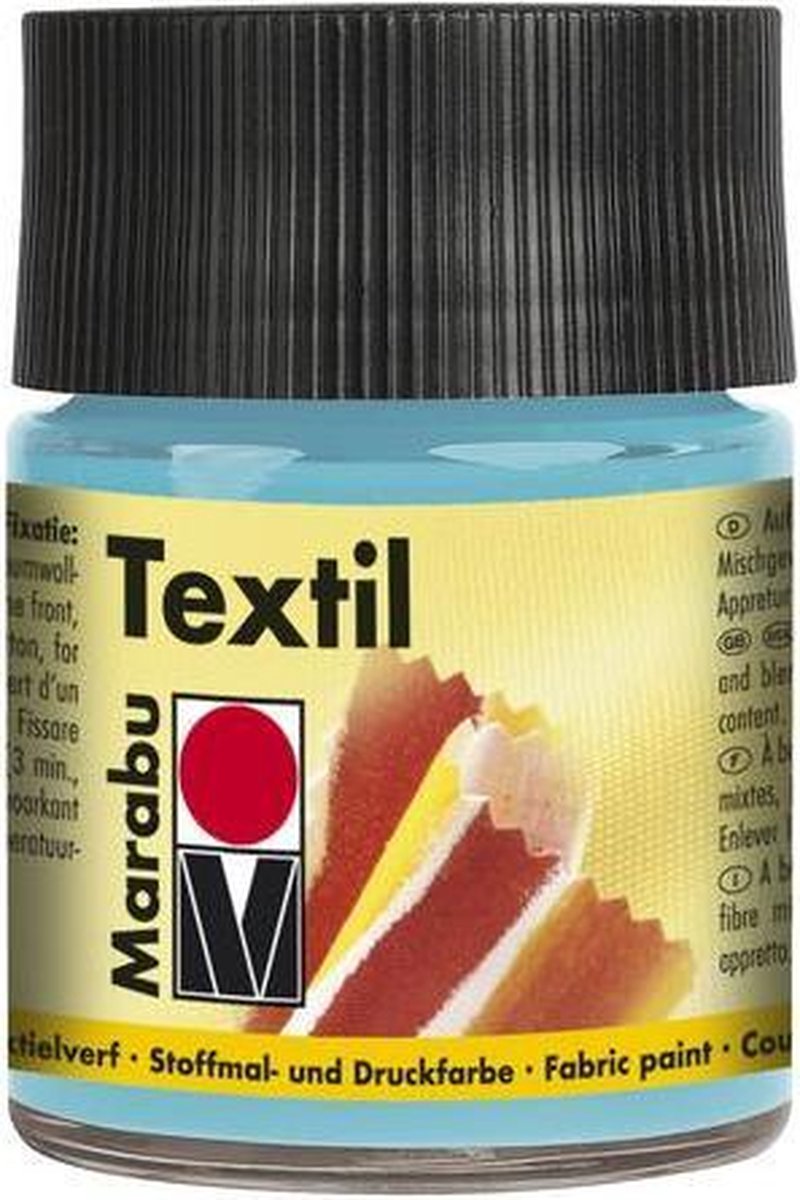 Textil 50 ML - Caribisch blauw