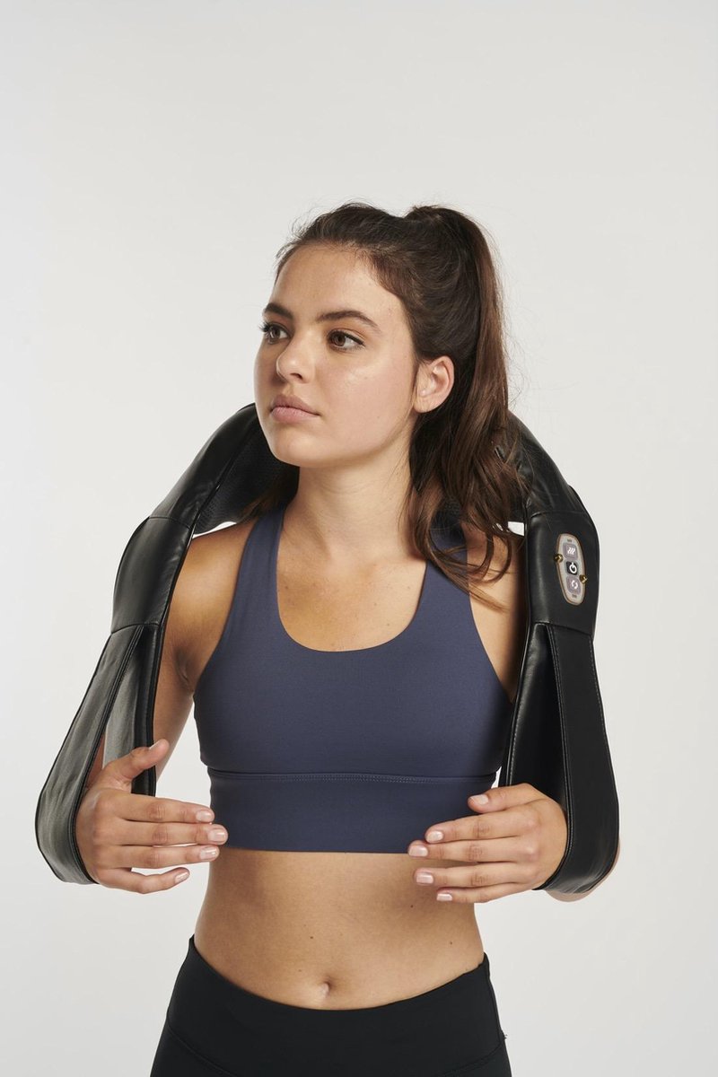 Shiatsu Massage kussen zwart