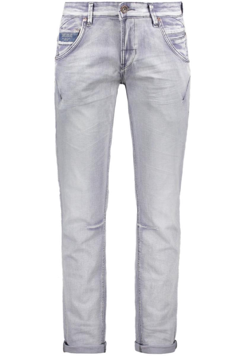 Cars Jeans - Heren Jeans - Regular Fit -  Stretch - Lengte 36 - Loyd - Grey Used