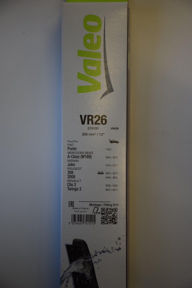 Valeo VM26 Silencio Rear Wiper Blade