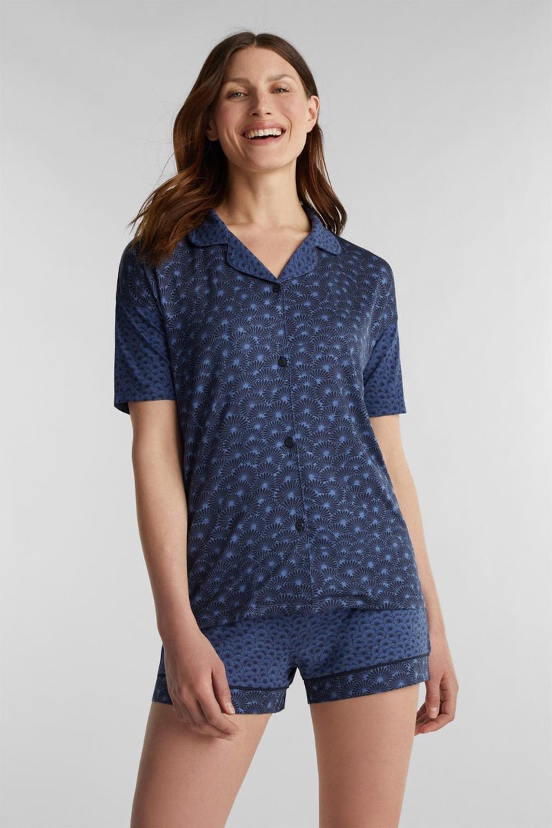 Esprit - Duana - Pyjama - 040EF1Y318 - Blue - 42