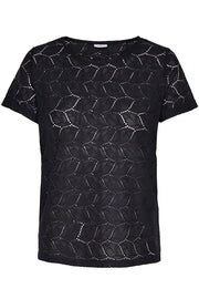 Jacqueline De Yong Dames Top Blauw Maat XXL