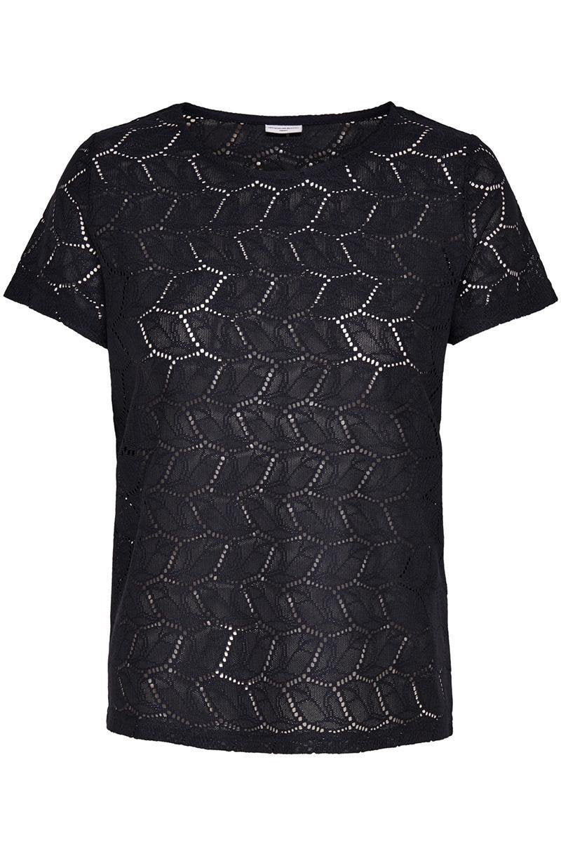Jacqueline De Yong Dames Top Blauw Maat XXL