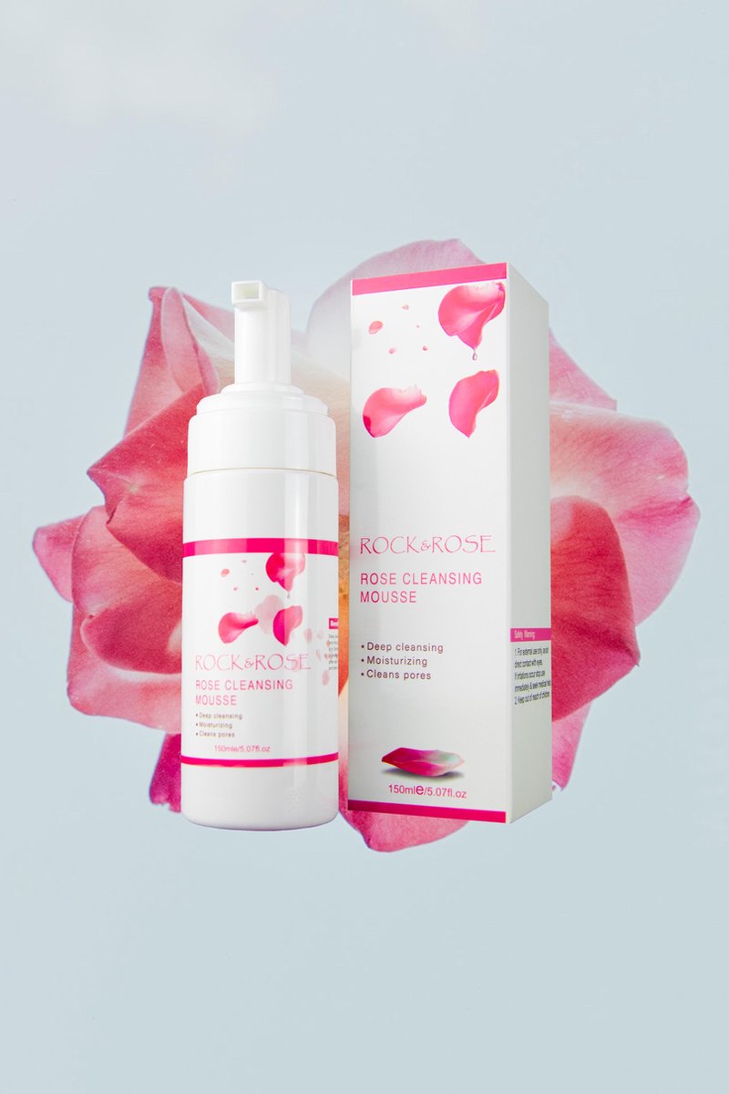 Rock&Rose gezicht cleaner mouse - face Cleaner