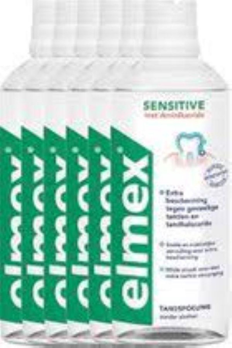 6x Elmex Mondwater – Sensitive