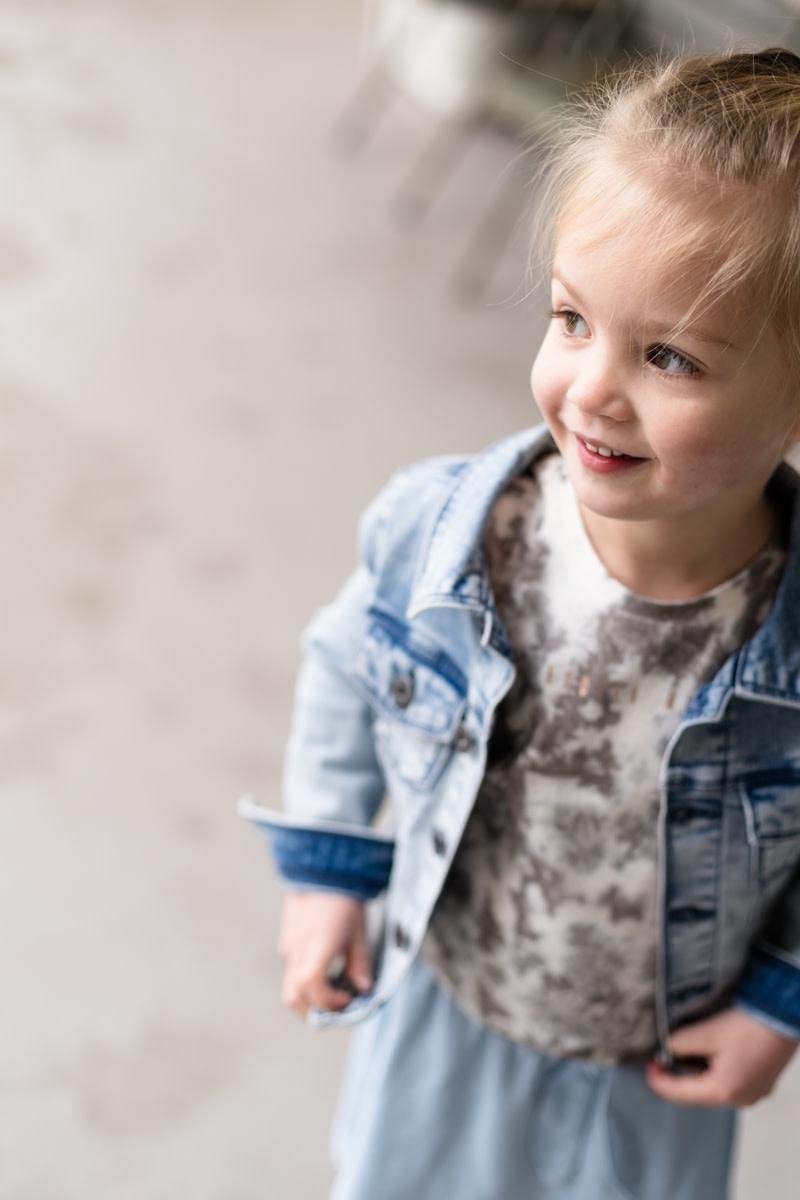 Levv meisjes t-shirt Nindy Steel Grey