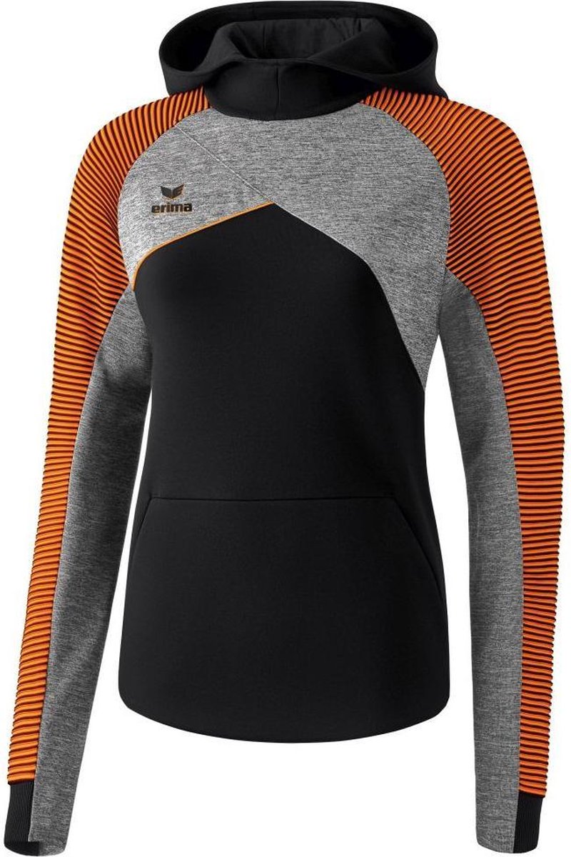 Erima Premium One 2.0 Dames Sweater - Sweaters  - grijs - 34