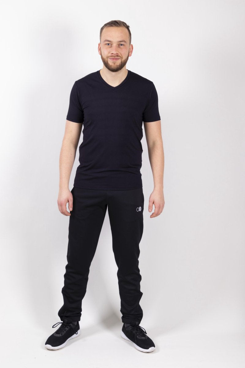 Oranĝo S/S Sportshirt Heren - Maat XXL