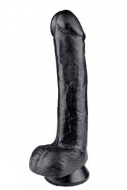 XXLTOYS - Orphy - Large Dildo - Inbrenglengte 28 X 6.5 cm - Black - echte zwaargewicht 1508 Gram !!! - Uniek Design Realistische Dildo – Stevige Dildo – voor Diehards only - Made in Europe