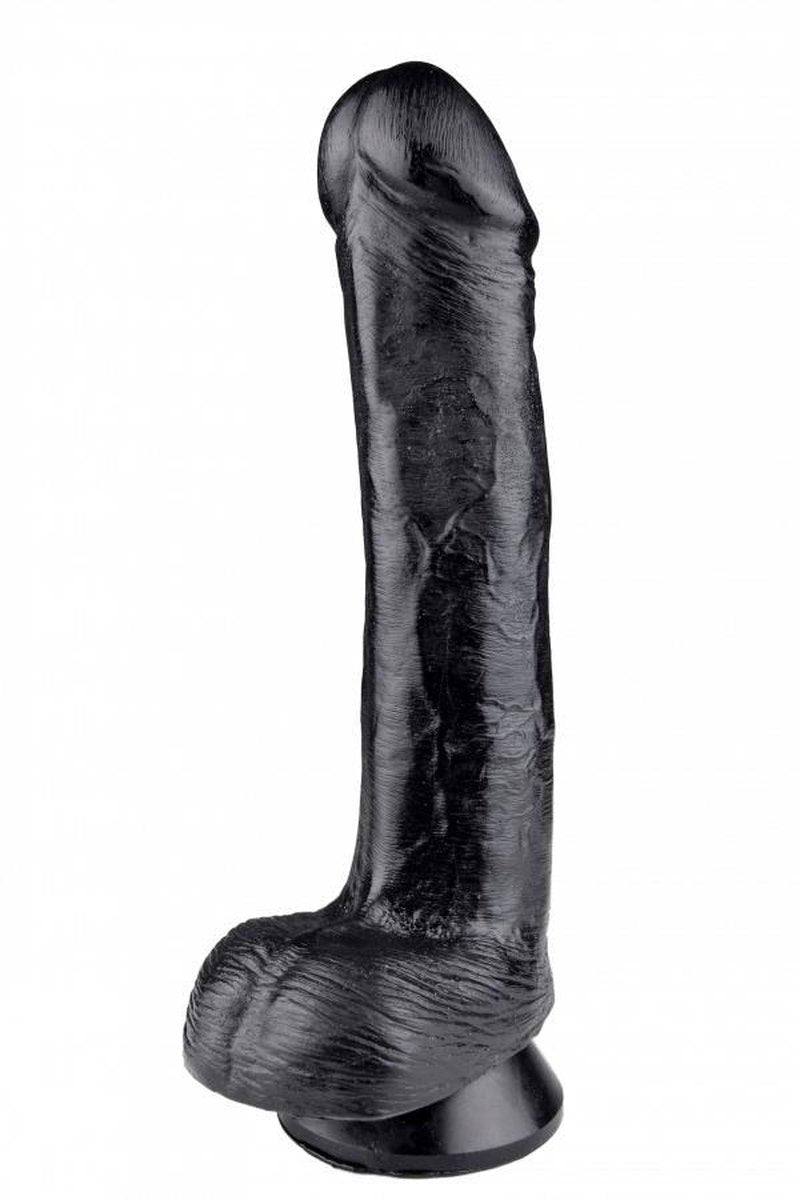 XXLTOYS - Orphy - Large Dildo - Inbrenglengte 28 X 6.5 cm - Black - echte zwaargewicht 1508 Gram !!! - Uniek Design Realistische Dildo – Stevige Dildo – voor Diehards only - Made in Europe
