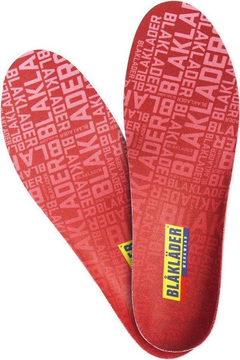 Blåkläder 2217 Inlegzool Rood maat 35
