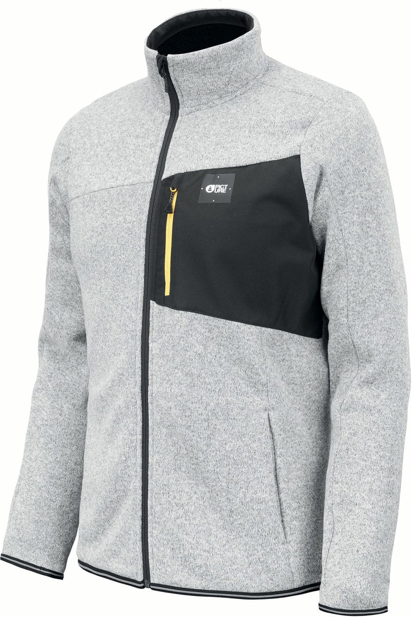 Picture Orgin heren vest Grey Melange