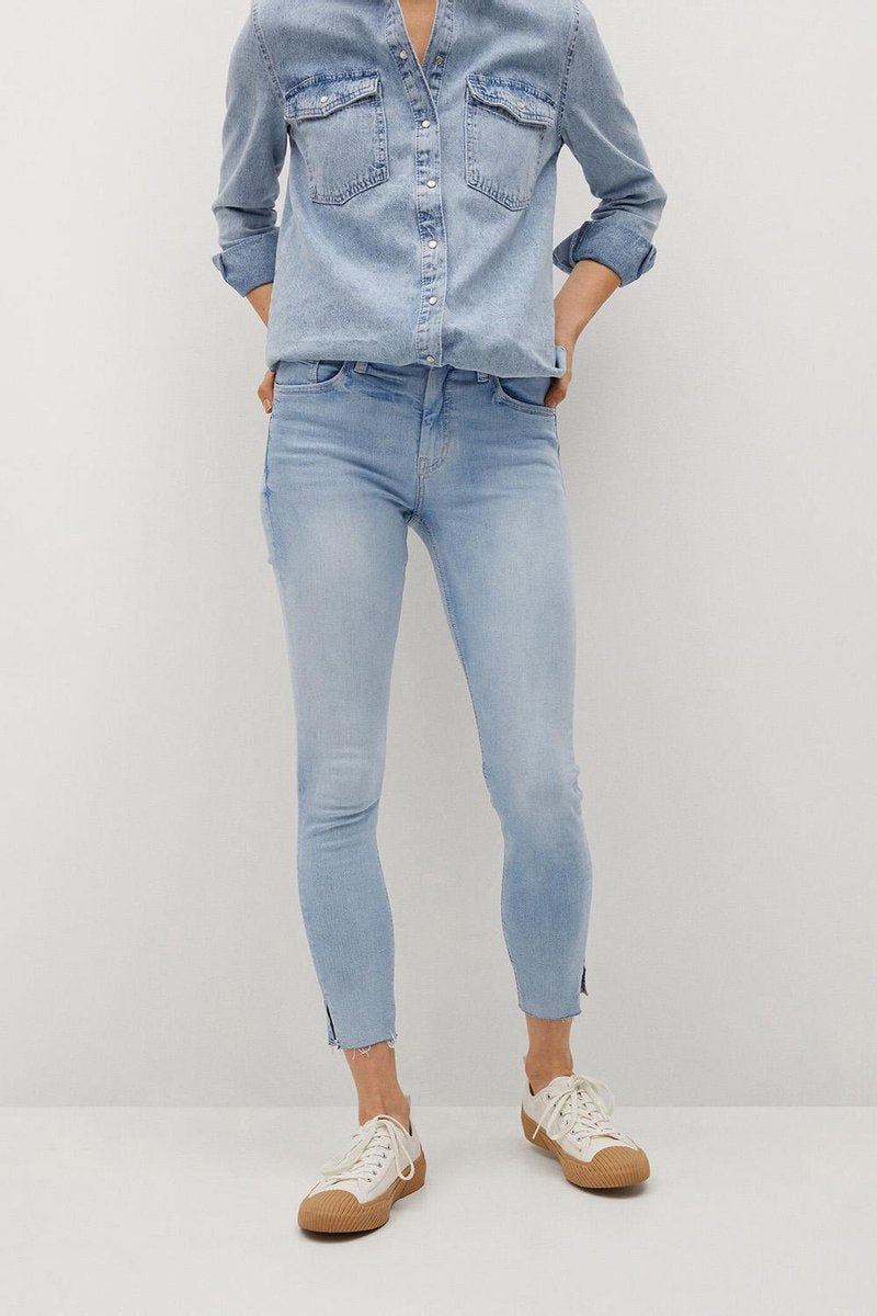 Isa Crop Skinny Jeans Tc