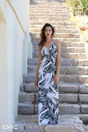 Chic by Lirette - Maxi jurk Tize - XL - Beige