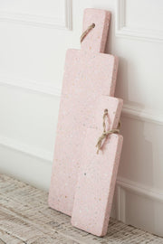J-Line Plank Rechthoek Terrazzo Roze Small