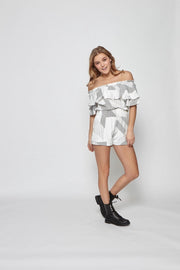 Lofty Manner Jumpsuit Christa wit - M