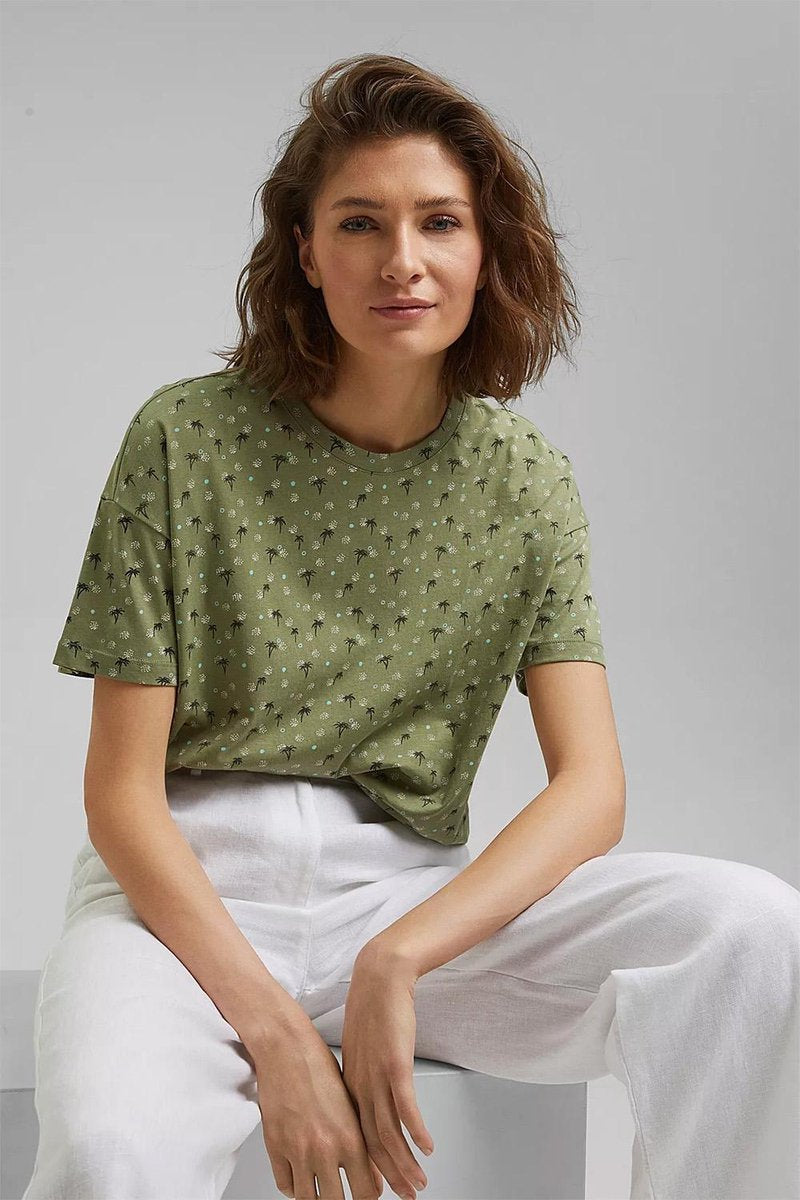 T Shirt Met Print 061ee1k333 E345