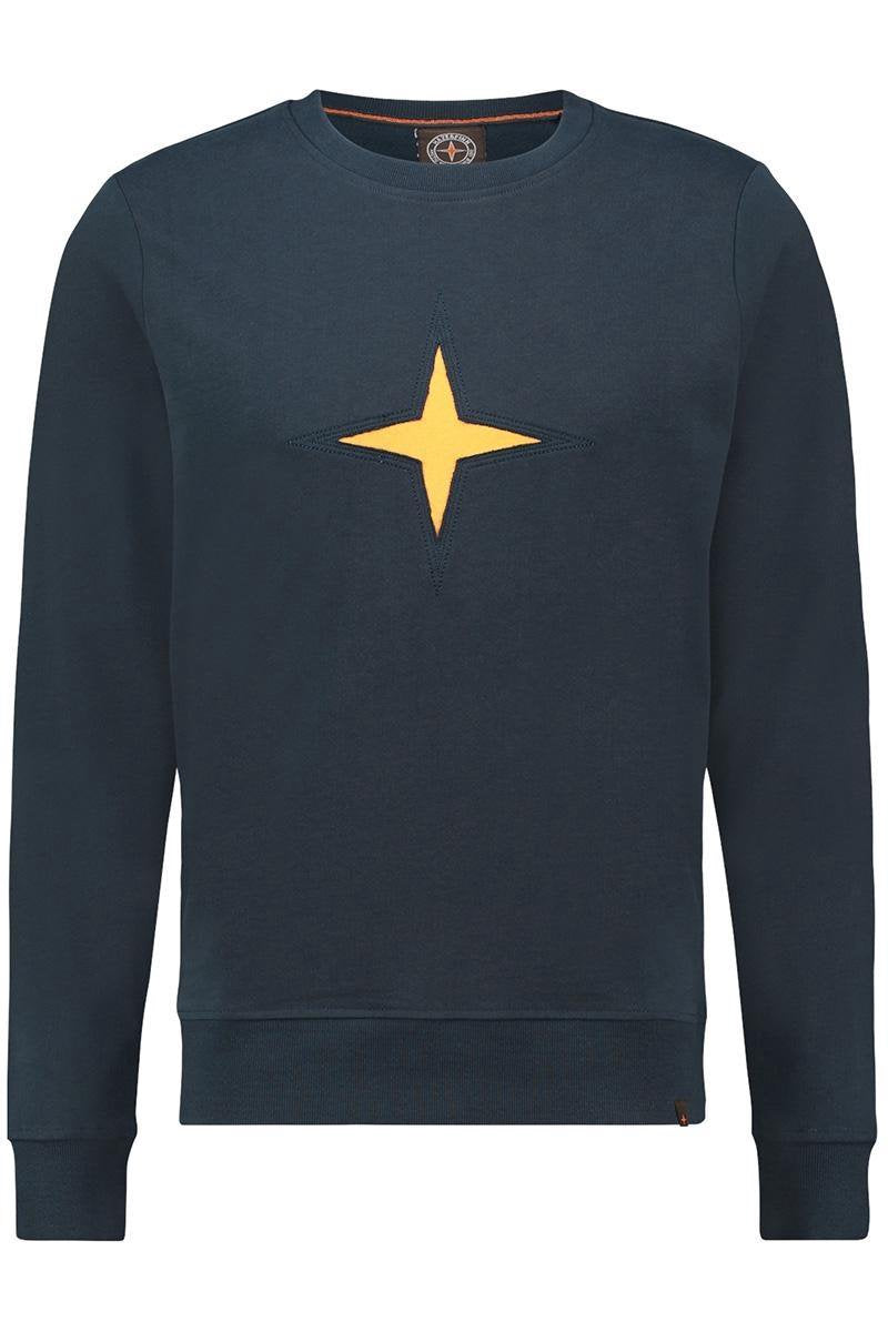 Sweat Cut Out Mu13 0402 Sapphire Melange