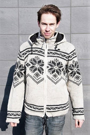 Pure Wool herenjas WJK-1305 lichtgrijs  L