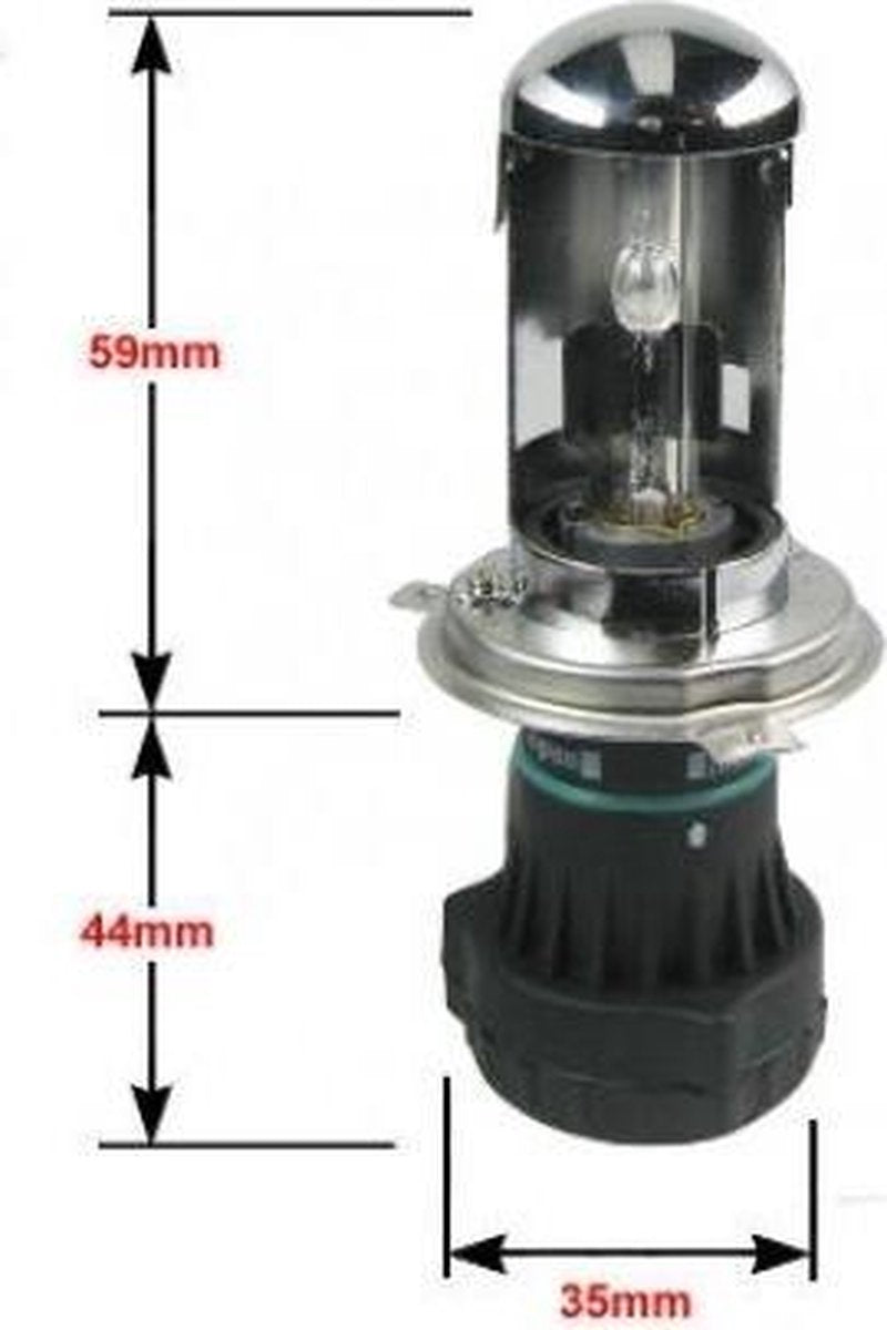 H4 Bi-Xenon 5000k vervangingslamp +50% Xenonlamp.nl Private Label