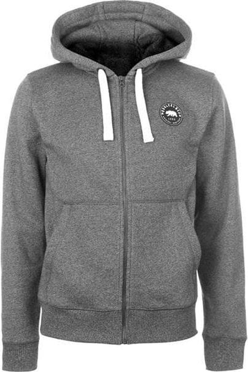 SoulCal - Sweater met Rits en Capuchon - Vest - Heren - Donkergrijs - M