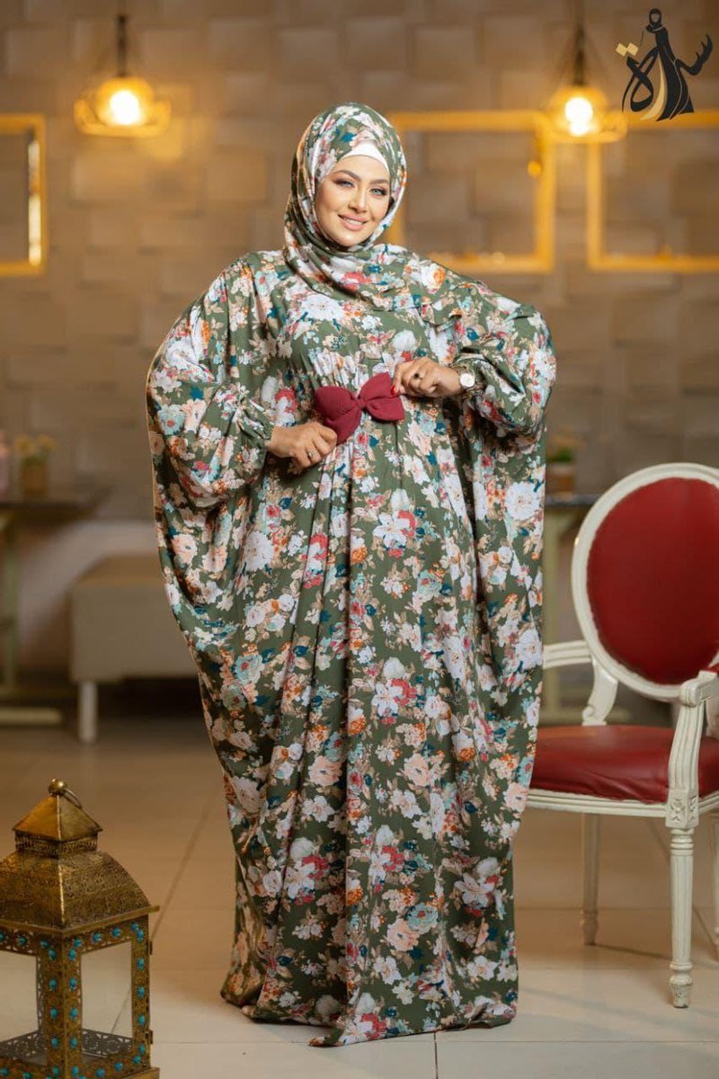 Gebedskleding- vrouwen jilbab - Prayer dress - Gebedsjurk met hoofddoek
