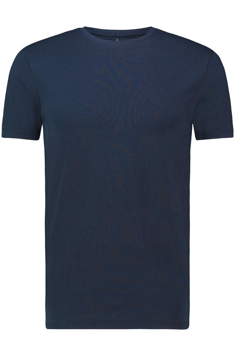 Haze&Finn T-shirt Ronde Hals Navy (ME-0002)