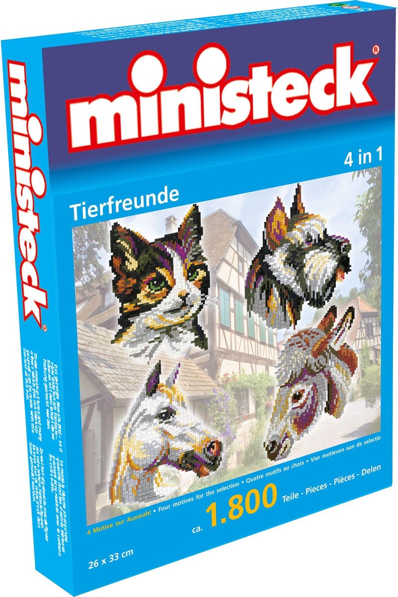 Ministeck Dierenvrienden 4 in 1