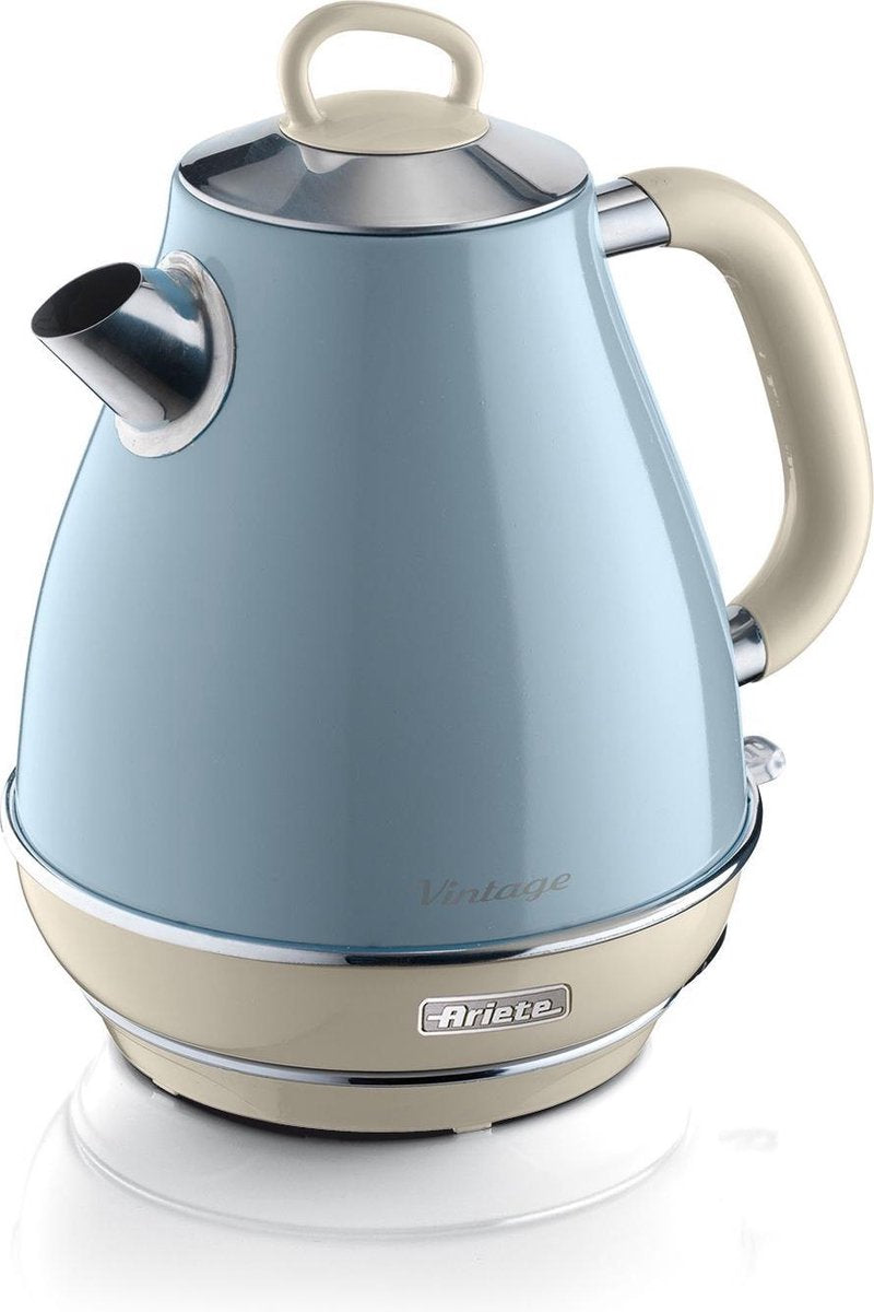 Ariete -Vintage -Water Kettle Cone -Blue-Waterkoker-Blauw-Retro