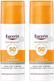 Eucerin Sun Oil Control Gel-Crème SPF50+ 2x50ml