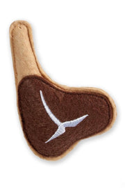 Cat toy textile brown