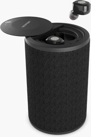LEDWOOD LD-ST-9-BLK DUAL ST9 2-in-1 Bluetooth speaker met geïntegreerde in-ear earphones