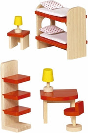 Poppenhuismeubeltjes kinderkamer