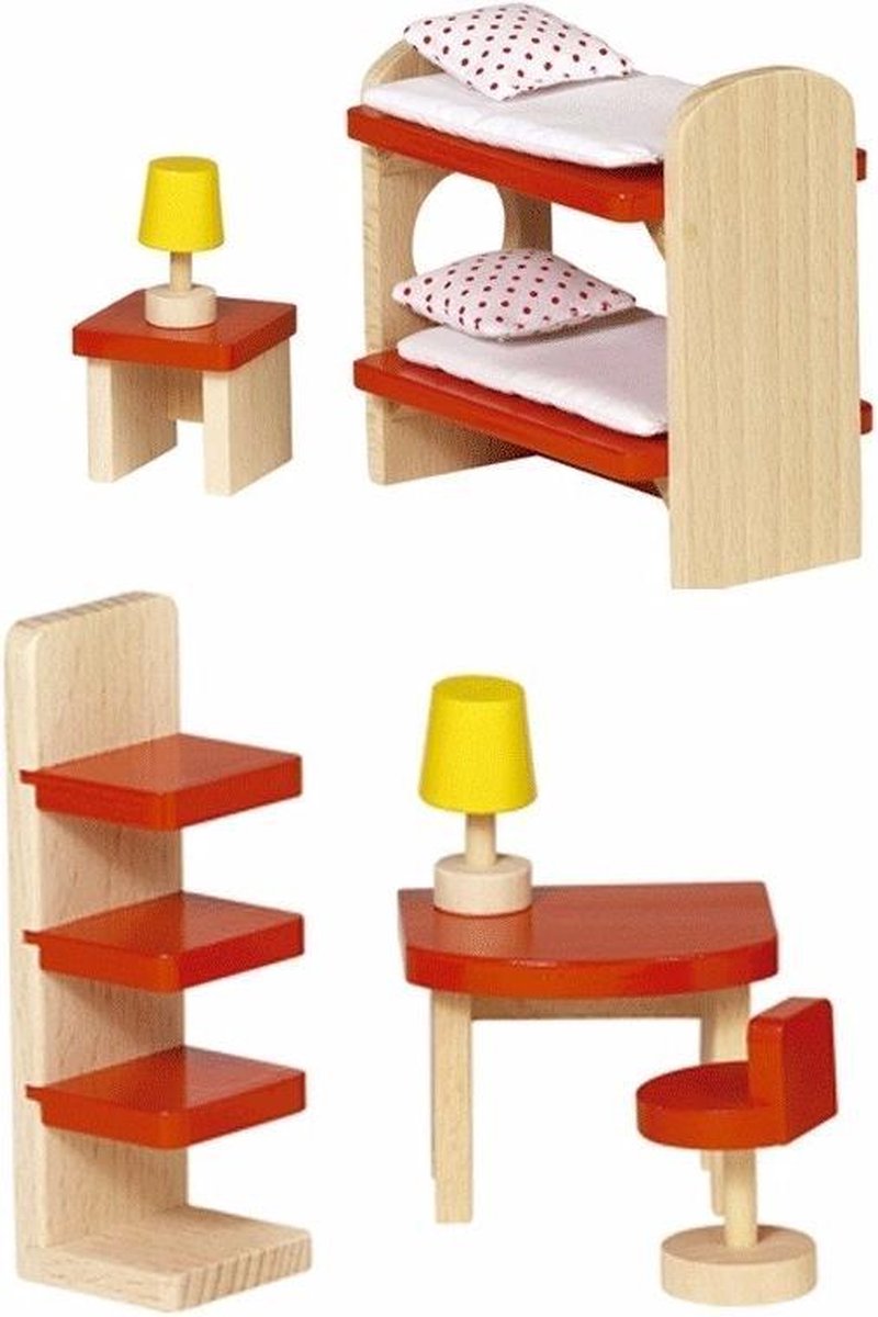 Poppenhuismeubeltjes kinderkamer