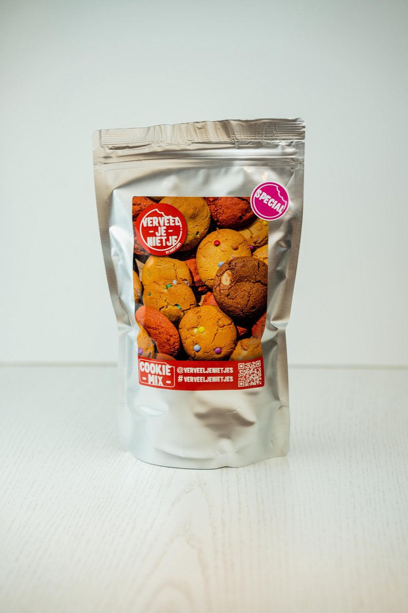 Verveeljenietjes bakmix sticky stroop wafel cookie mix