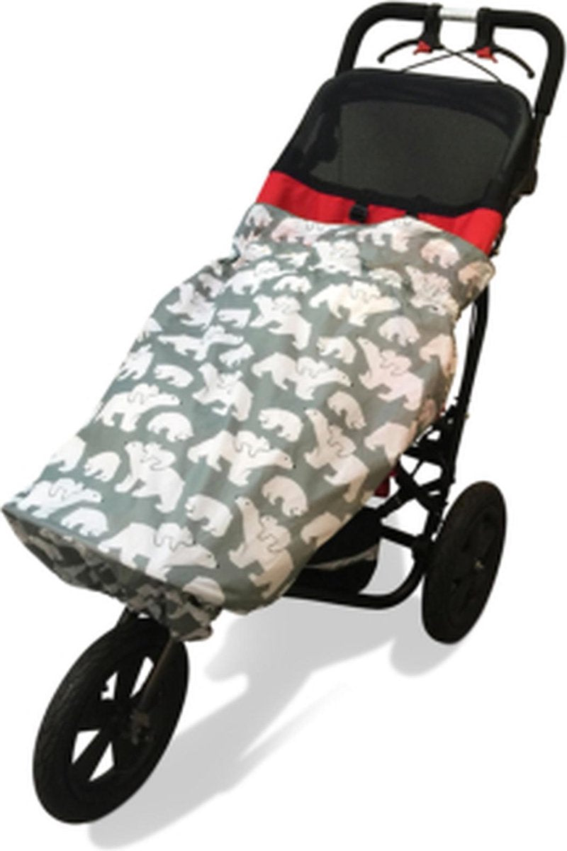 kids kinder Voetenzak rolstoel beenwarmer scootmobiel kinderbeenzak Wheelchair Cosy polar bear beer ijsbeer kids Been warmer