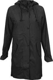 Ralka Regenjas Dames - Mizzle - Zwart/Wit - 44