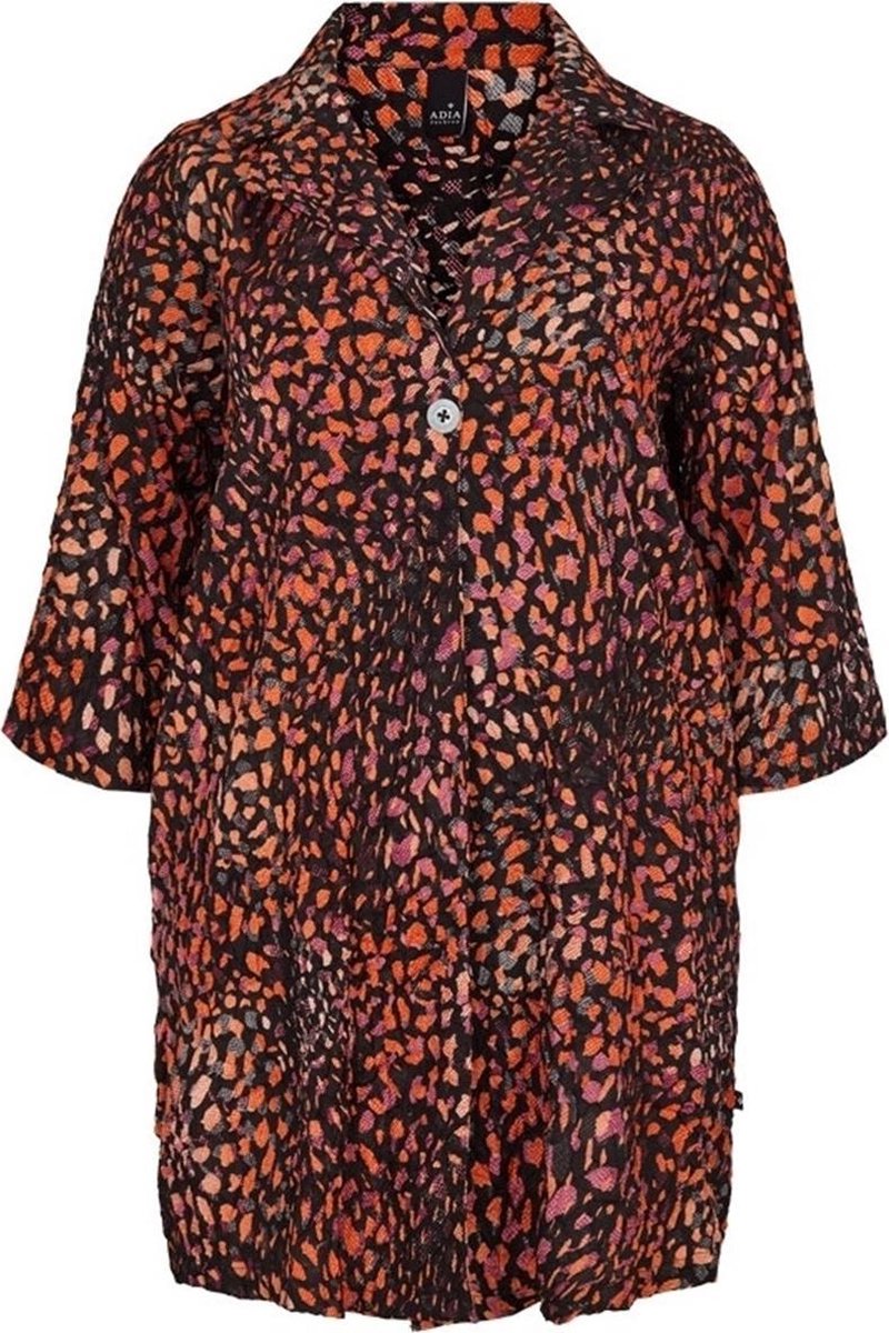 Jasje Adia print platte rever