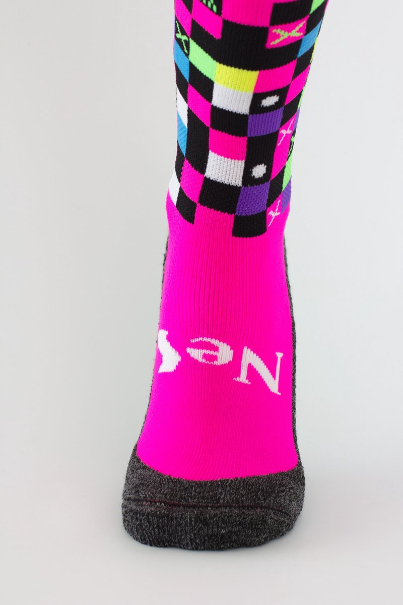 NeS Musica Roze - Hockeykousen - Funkousen - Sportkousen - Voetbalsokken