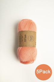 Veritas Breiwol Apilou 5Pack - 100% Acryl Zalm