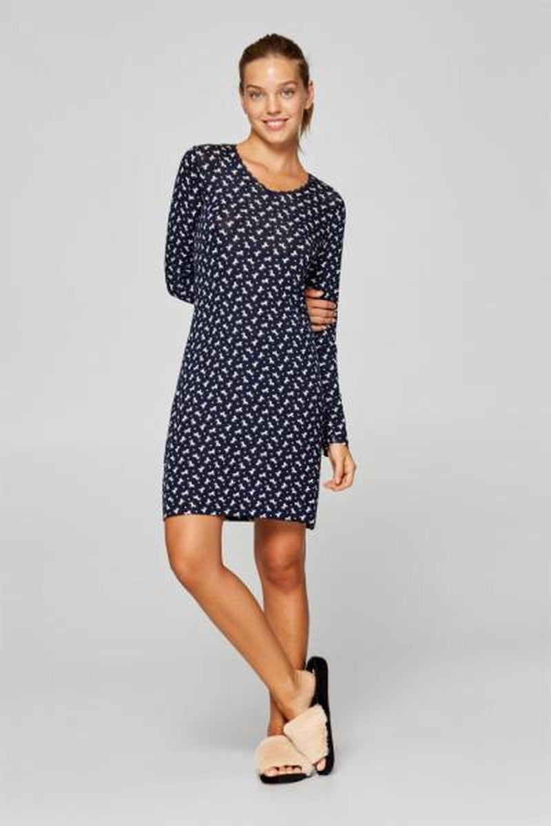 Esprit - Calandra - Nachtkleed - 098EF1Y029 – Navy - 38