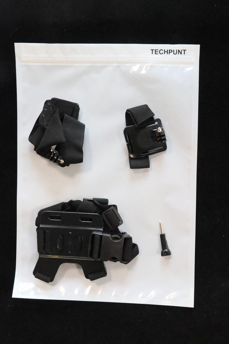 TECHPUNT 3-in-1 Accessoires set (3 stuks) - Geschikt voor o.a. GoPro