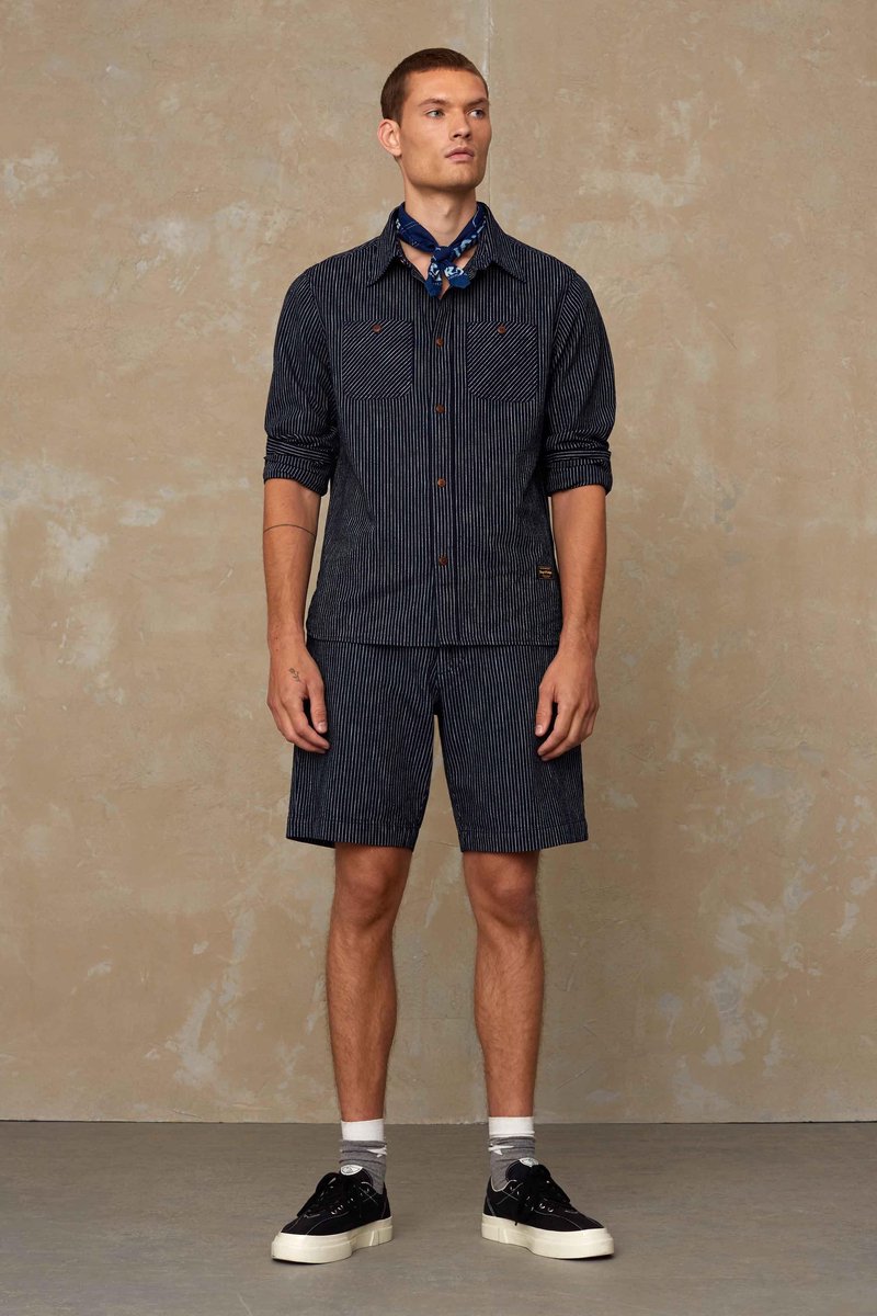 Cronus Stripe Indigo