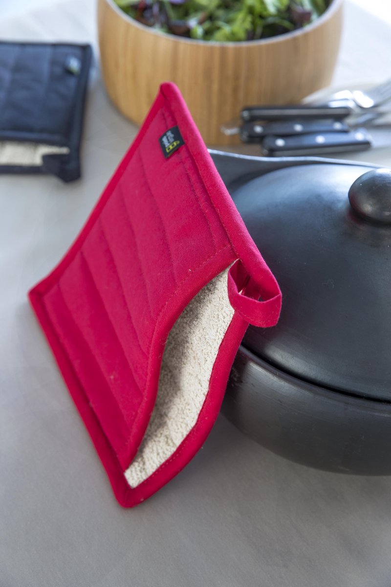 point-virgule Pannenlap - 22x22cm - Rood