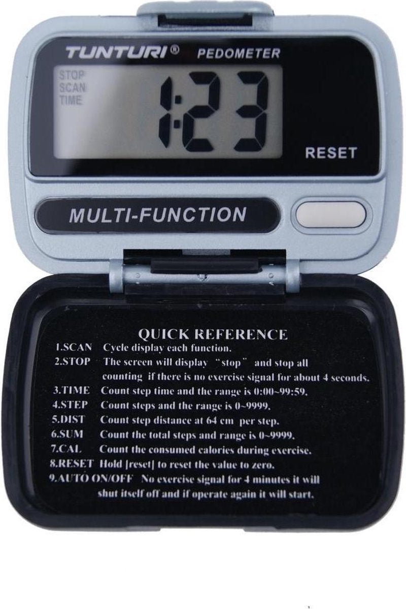 Tunturi Digitale Stappenteller - Pedometer - Walk Tracker