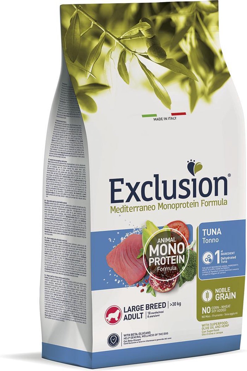 Exclusion Mediterraneo large Tuna 12 kilo