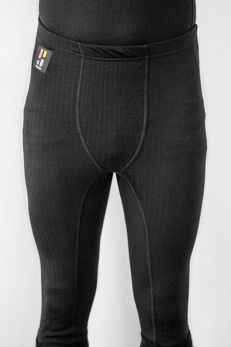 Poederbaas Thermobroek thermokleding sport Pro Thermo Baselayer broek - Heren - Zwart  -   -