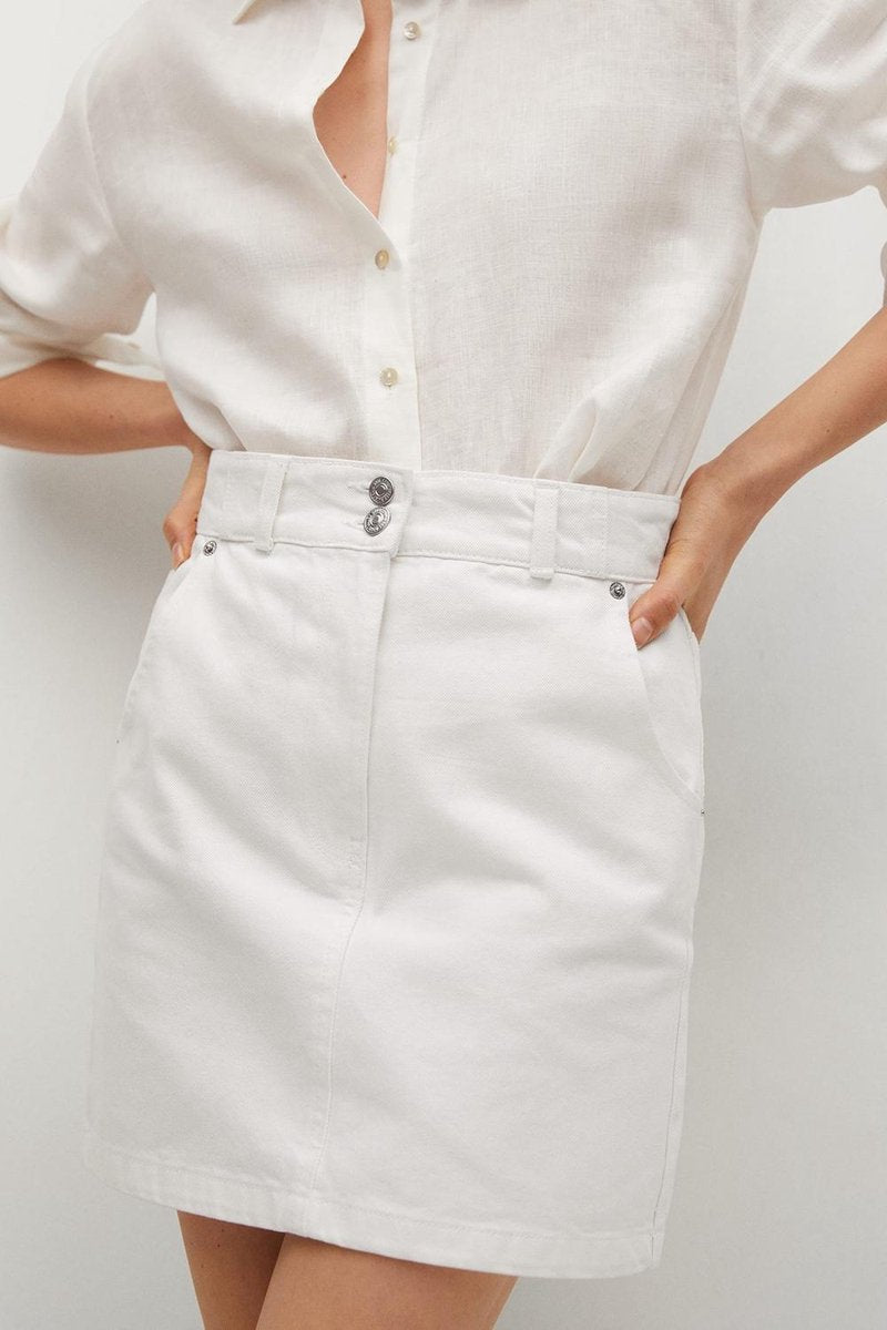 Denim Minirok Met Zakken 17050106 01
