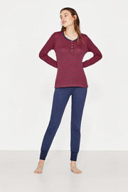 Esprit - Annie - Pyjama - 077EF1Y018 - Ink Blue - 44