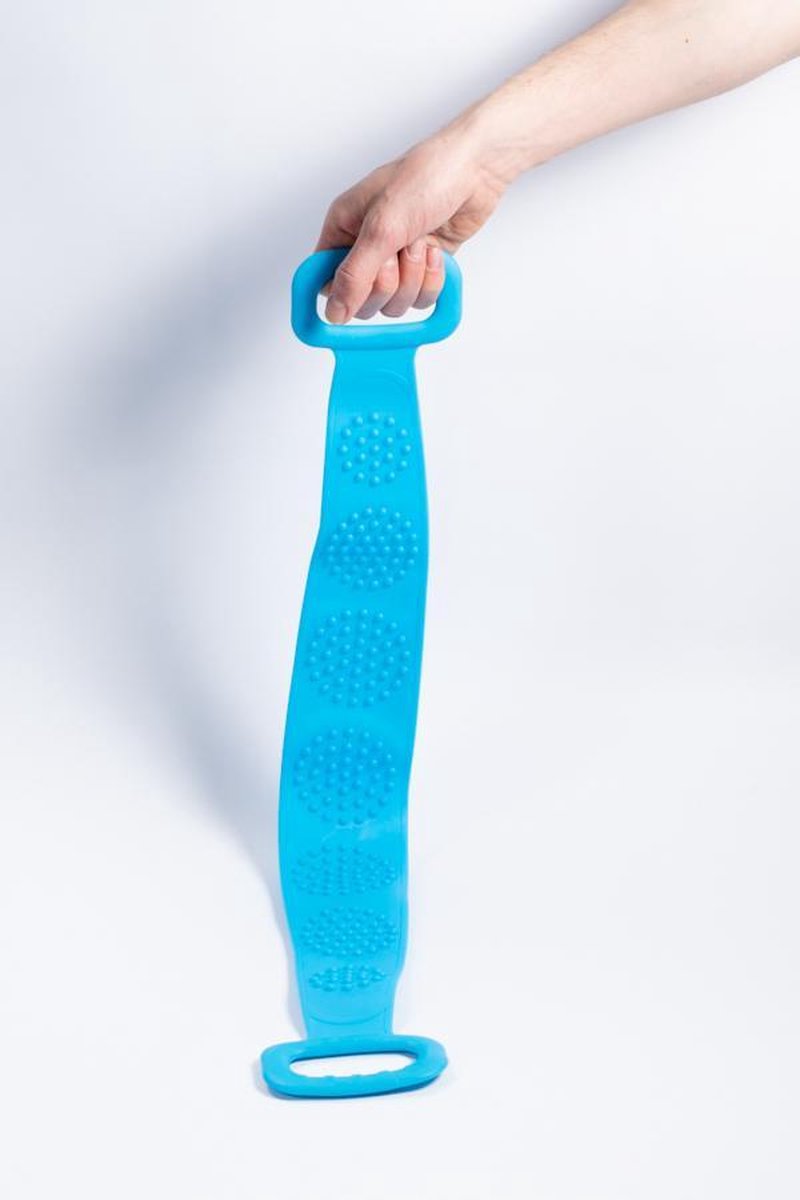 De handige hoek / Rugborstel voor douchegel voor zwembad - Rugkrabber - Massage borstel Schrobber doucheschrobber - badborstel – rug schrobber